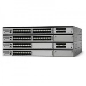 Cisco switch: Catalyst Catalyst 4500-X 40 Port 10GE Enterprise Services, Front-to-Back Cooling, No P/S - Grijs