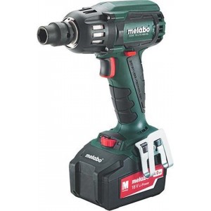 Metabo Slagmoersleutel SSW18 LTX 400BL 2x4Ah met ASC30-36 oplader