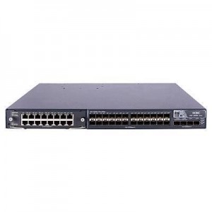 Hewlett Packard Enterprise switch: A A5800-24G-SFP Switch w/ 1 IS - Zwart