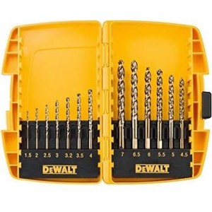 DeWalt DT7920B 13 delige metaalboorset in cassette