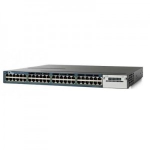 Cisco switch: Catalyst 3560X-48PF-S - Blauw