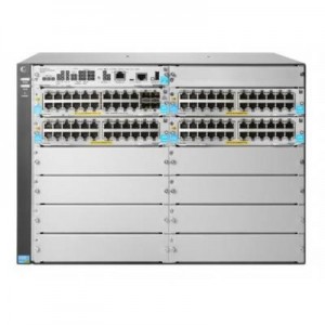 Hewlett Packard Enterprise switch: 5412R 92GT PoE+ & 4-port SFP+ (No PSU) v3 zl2 - Grijs
