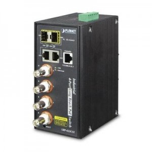 Planet switch: Industrial 4-port Coax + 2-port 10/100/1000T + 2-port 100/1000X SFP Long Reach PoE over Coaxial Managed .....