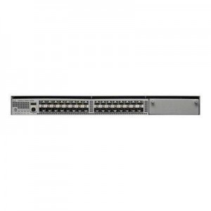 Cisco switch: Catalyst 4500-X Series, 32x 10GE SFP+/SFP, Back to Front Airflow, No P/S - Grijs