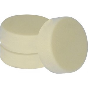 Blanco Set Polijstsponzen 150mm Wit/Medium, 3-stuks