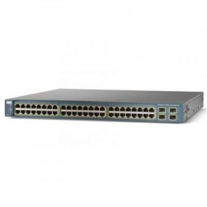 Cisco switch: Catalyst 3560-48TS-S - Turkoois (Refurbished LG)
