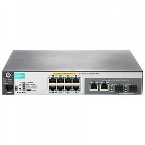 Hewlett Packard Enterprise switch: Aruba 2530-8-PoE+ - Metallic