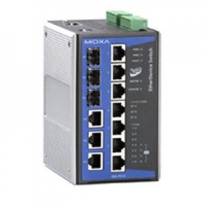 Moxa switch: EDS-P510-T, Gigabit Ethernet, 3xRJ/45 10/100BaseT(X), 4xRJ/45 (PoE) 10/100BaseT(X), 3xRJ-45 1000BaseT(X), .....