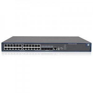 Hewlett Packard Enterprise switch: ProCurve 5500-24G SI - Zwart