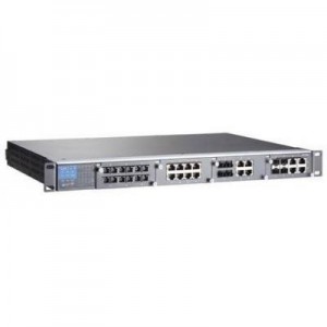 Moxa switch: 28x Ports, Gigabit Ethernet, L3, 5900g - Zwart