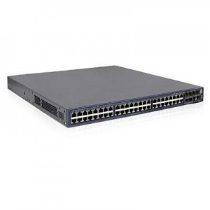 Hewlett Packard Enterprise switch: 5500-48G-PoE+-4SFP HI - Zwart