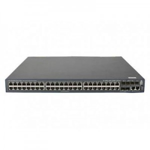 Hewlett Packard Enterprise switch: 5500-48G-4SFP HI Switch w/2 Interface Slots - Grijs