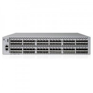 Hewlett Packard Enterprise switch: StoreFabric SN6500B 16Gb 96/96 Power Pack+ FC Switch - Grijs