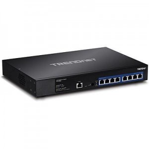 Trendnet switch: 1U, 8 x 10GBASE-T ports, RJ-45 console port, 160Gbps switching capacity, LACP, VLAN, QoS, IGMP Snooping