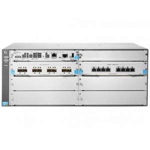 Hewlett Packard Enterprise switch: 5406R-8XGT/8SFP+ (No PSU) v2 zl2 - Grijs