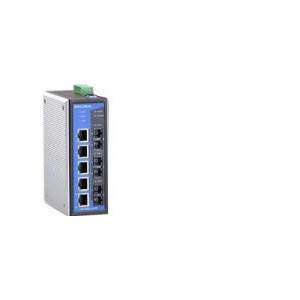 Moxa switch: Entry-level managed Ethernet switch with 5x 10/100BaseT(X) ports, 2x 100BaseFX multi-mode ports, 1x .....