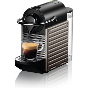 Krups Nespresso Pixie XN304T10 - Koffiecupmachine - Titanium
