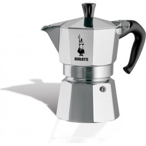 Bialetti Moka Express Percolator - Middel - 4 Kops - Zilver