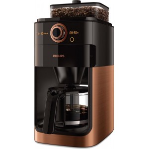 Philips Grind & Brew HD7768/70 - Koffiezetapparaat - Kopermetaal