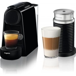 Nespresso Magimix Essenza Mini M115 - Koffiecupmachine - Zwart - met melkopschuimr