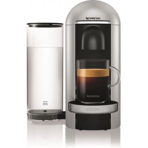 Krups Nespresso Vertuo + XN900E Deluxe - Koffiecupmachine - Zilver