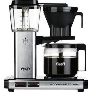 Filterkoffiemachine KBG Select, Brushed – Moccamaster