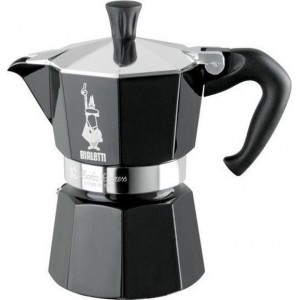 Bialetti Moka Express Zwart - 200ml - 3 kops