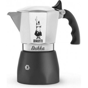 Bialetti Brikka Percolator - 100 ml - 2 kops