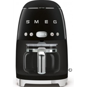 Smeg DCF02BLEU - koffiezetapparaat - zwart