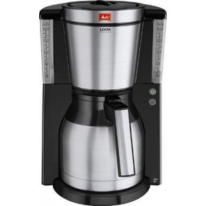 Melitta Look IV Therm DeLuxe - Filter-koffiezetapparaat - Zilver