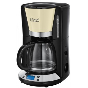 Russell Hobbs 24033-56 Colours Plus+ Koffiezetapparaat met glazen kan - Creme