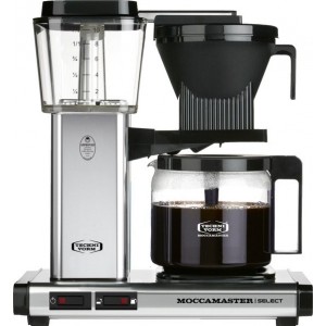 Moccamaster KBG Select Polished Silver Filterkoffiezetapparaat 1,25 l Volledig automatisch