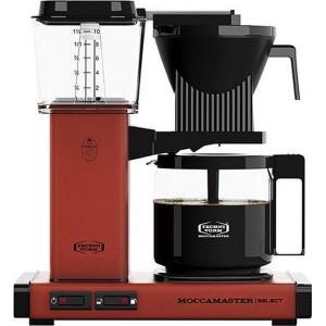 Filterkoffiemachine KBG Select, Brick Red – Moccamaster