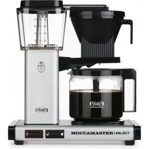 Filterkoffiemachine KBG Select, Matt Silver – Moccamaster