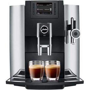 Jura Impressa E8 - Espressomachine - Chroom