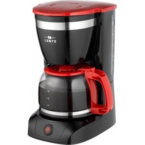 Lentz 74102 - Koffiezetautomaat - rood - 800 Watt