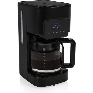 Princess 246014 Deluxe Koffiezetapparaat Black Steel 1.5 L - Glazen kan