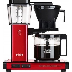 Filterkoffiemachine KBG Select, Red Metallic – Moccamaster