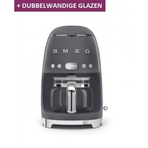 SMEG Filterkoffiemachine Leigrijs DCF02GREU