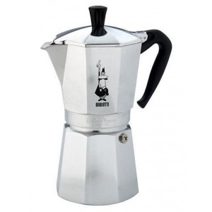 Bialetti Moka Express Percolator - Extra groot - 12 Kops - Zilver