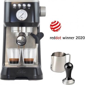 Solis Barista Perfetta Plus 1170 - Pistonmachine - Zwart