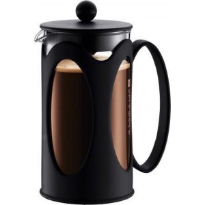 Bodum Kenya Cafetiere - 8-kops - 1,0 l - Zwart