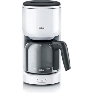 Braun PurEase KF3120WH - filter-koffiezetapparaat - wit