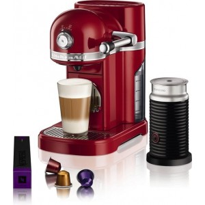 Kitchenaid Nespresso Aeroccino Keiz Rood 5KES0504Eer