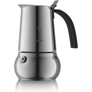 Bialetti Kitty Moka pot Zwart, Roestvrijstaal