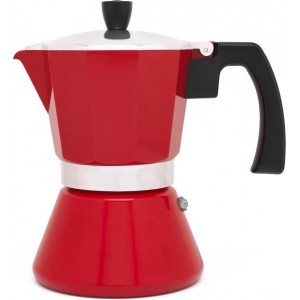 Leopold Vienna Espressomaker rood 6 cups