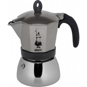 Bialetti Moka inductie 6T grijs