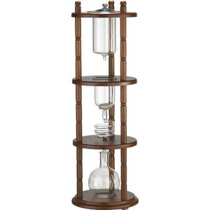 Klassieke Dutch Coffee maker / cold drip koffie toren - 750ml - rond model