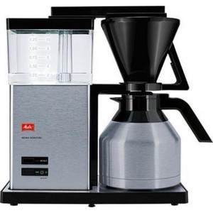 Melitta AromaSignature Therm - Filterkoffiezetapparaat - Zilver