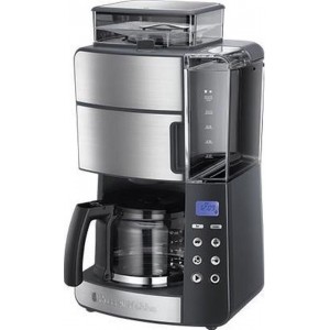 Russell Hobbs Grind and Brew Glass Carafe Combinatiekoffiemachine 1,25 l Volledig automatisch